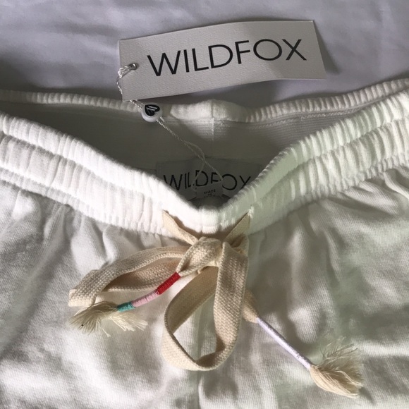 Wildfox Miami Pride Shorts Rainbow Kiss in Vanilla - Picture 7 of 15